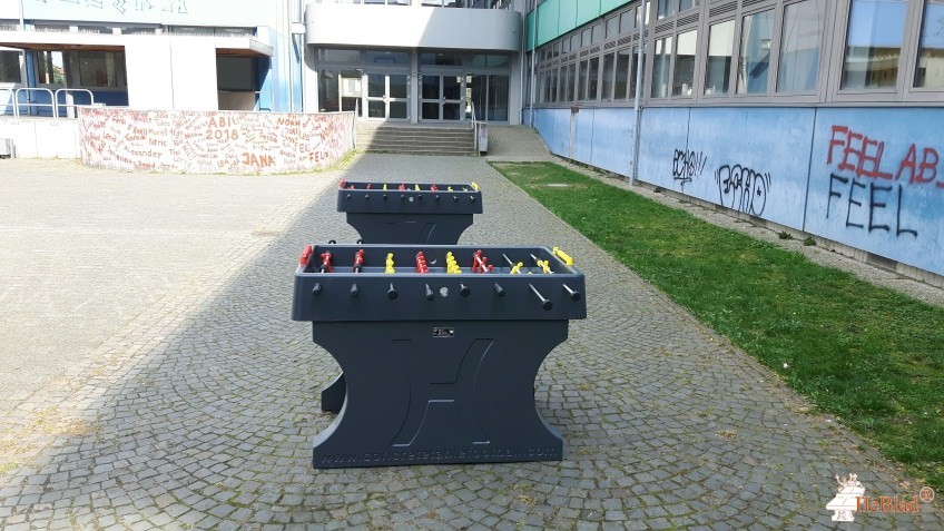 Werner-Heisenberg-Gymnasium from Bad Dürkheim