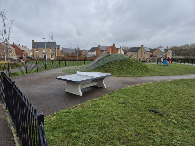 Park to the rear of The Greenacre Centre out  Stotfold, Hitchin, Hertfordshire