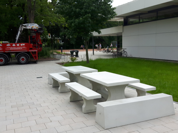 Bench Standard Natural Concrete