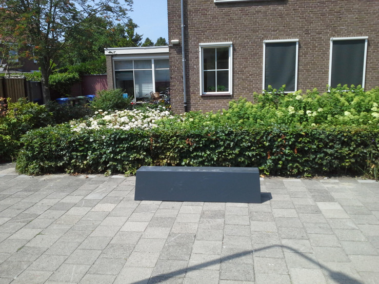 Concrete Bench Standard Anthracite 