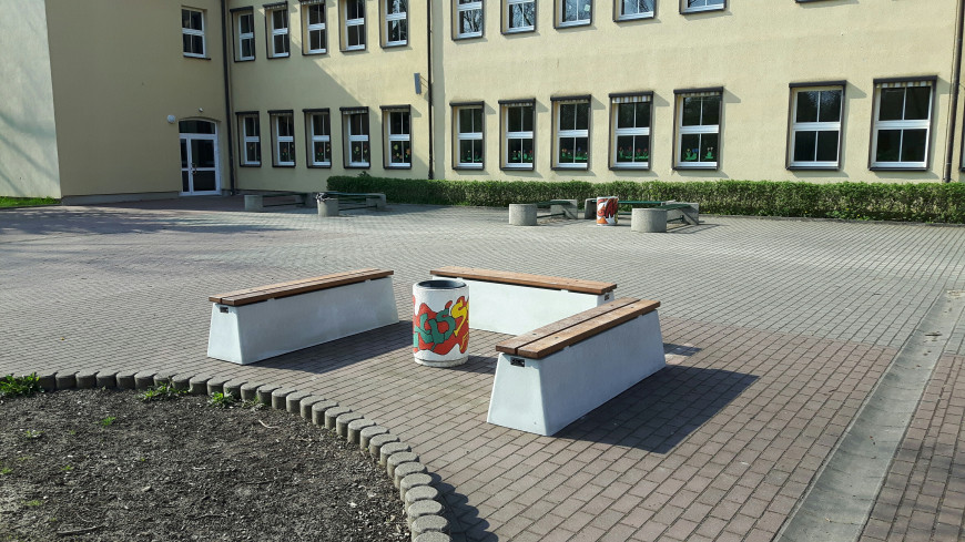Bench DeLuxe Natural Concrete