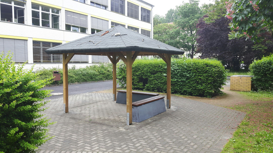 Bench DeLuxe Anthracite-Concrete