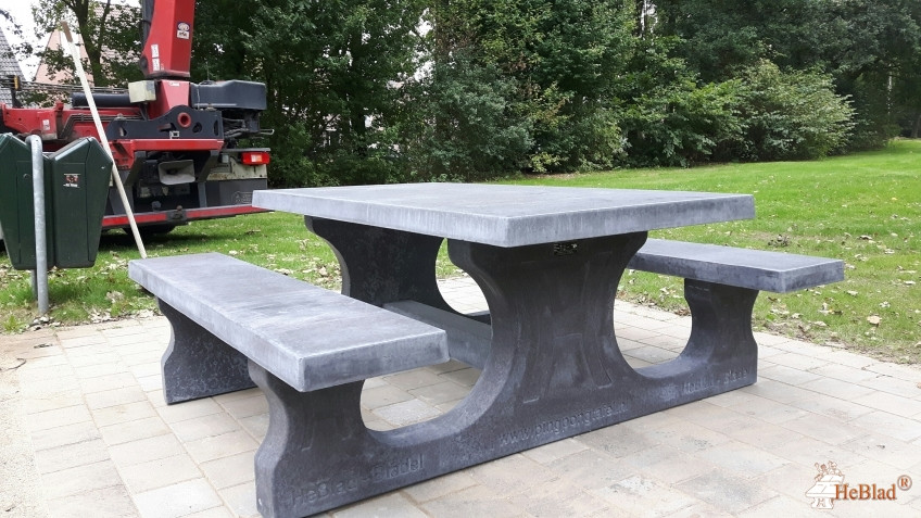Picnic table Standard Anthracite-Concrete
