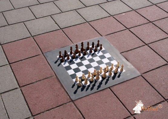 Chess Tile Anthracite-Concrete