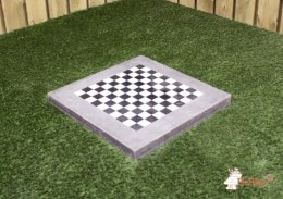 Checkers Tile Anthracite-Concrete
