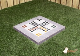 Ludo Game Tile Anthracite-Concrete