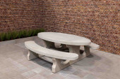 Picnic table Standard Oval