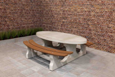 Picnic table DeLuxe Oval