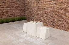 Concrete Game bench