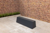 Concrete Bench Standard in anthracite design