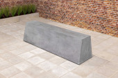 Concrete Bench Standard, Anthracite-Concrete