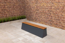 Concrete Bench DeLuxe anthracite