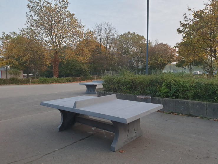 Ping-pong table Anthracite-Concrete