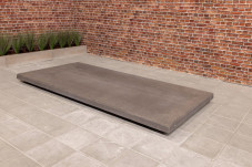 Concrete base plate for tennis table Anthracite-Concrete