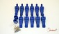 Blue football players for table football game