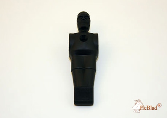 Football figure black synthetic material