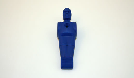 Football figure blue synthetic 