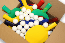 Starter package table tennis bats & balls