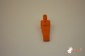 Orange football figure