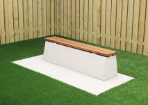 Bench DeLuxe Natural Concrete