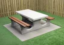 Concrete Picnic table DeLuxe