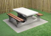 Concrete Picnic table DeLuxe