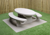 Picnic table Standard Oval