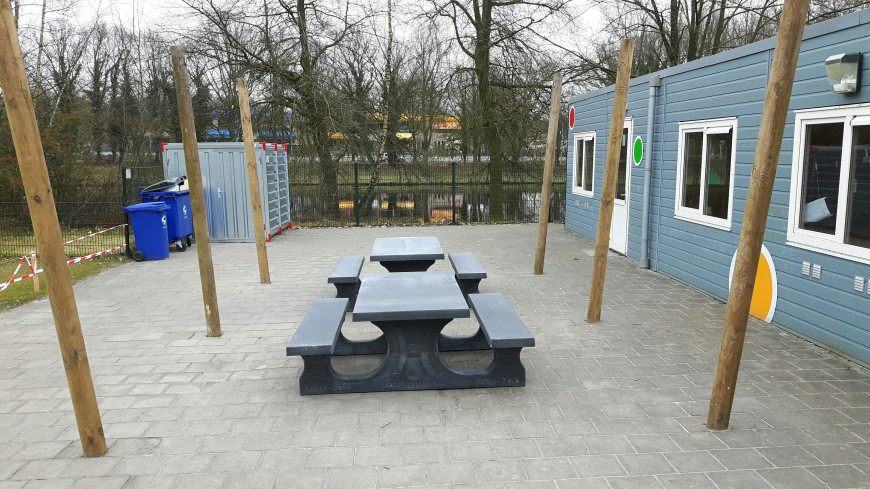 Picnic table Standard Anthracite-Concrete