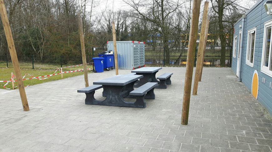 Picnic table Standard Anthracite-Concrete