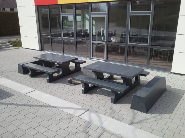 Concrete Picnic table Standard Anthracite 