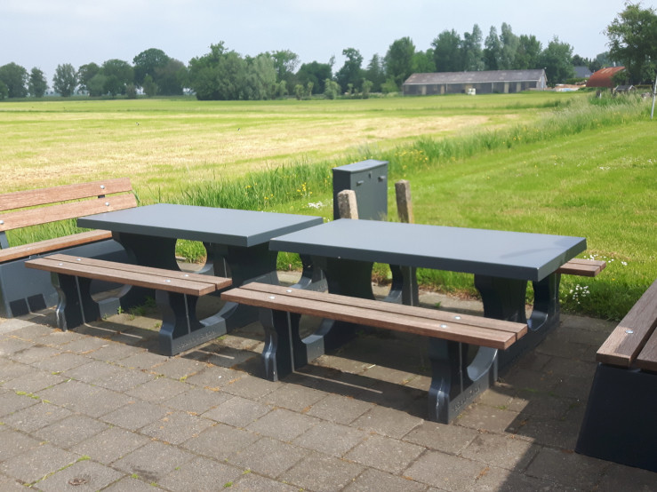 Concrete Picnic table DeLuxe Anthracite 